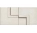 Мозаїка (12.5x25) 60483 Mosaico 3D White - Chrome з колекції Chrome Cerdomus