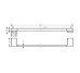 Тримач рушників HANSGROHE ADDSTORIS 41747000