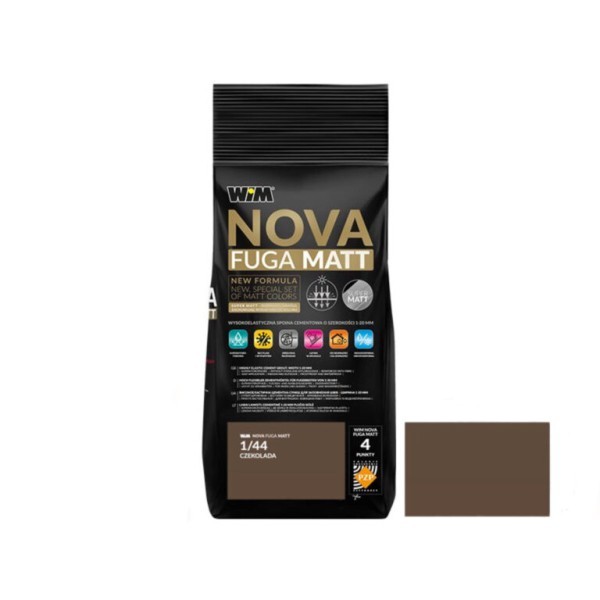 Зат WIM NOVA FUGA MATT 1/44 2кг шоколад (1 сорт)