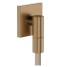 28883140 HG FixFit Fine E Шланговое подключение, brushed bronze (1 сорт)