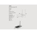 Щітка для унітазу "LINE", T2R, RAL9005 (black mat)