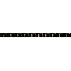 Cornice Gold Wave Бордюр (3x50.2) ICC00G Cornice Gold Wave Бордюр (3x50.2) ICC00G Icon Керамічна плитка Ascot Ceramiche