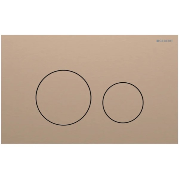 Кнопка змиву Sigma 40 round, червоне золото / матовий (115.628.QB.1)