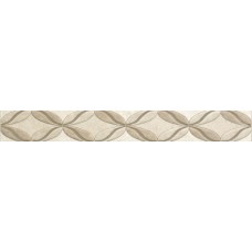 Gradual Beige Listello Floreale Бордюр (8x60) GRL20F Gradual Керамічна плитка Ascot Ceramiche