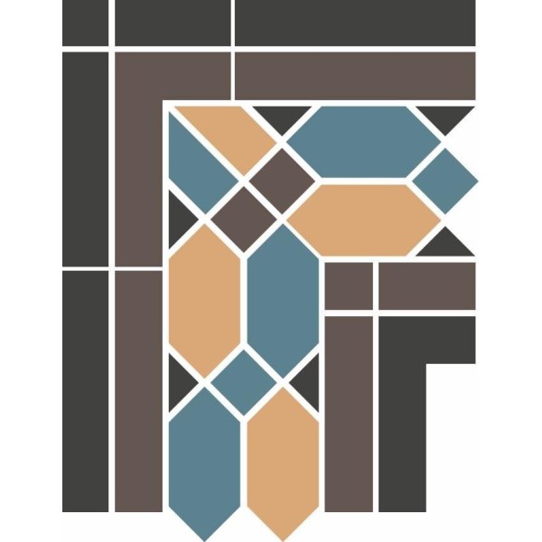 Спецелемент угловой 31,5x25,5 Melrose Top Cer з колекції Melrose TopCer
