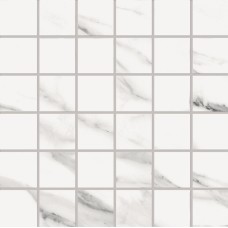 Мозаїка 30x30 Edrk Z305 M0 R Mosaico Statuario Michelangelo Naturale - Tele di Marmo з колекції Tele di Marmo Emilceramica