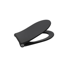 ACRO COMPACT, Сидіння для унітазу з функцією Soft-Close, 49 cм, matt black (100281159) ACRO COMPACT Сантехніка NOKEN