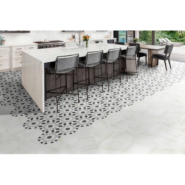 HEXA VENEZIA BLANCO 23х27 (плитка для підлоги і стін)