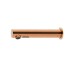 ROUND, Змішувач для умив. сенсорний 220V, настінний, 2 підводи води, brushed copper (100376703)