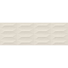 M4KR COLORPLAY CREAM STRUTTURA CABOCHON 3D RET 30x90 (плитка настінна)