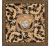 Декор (117.2x117.2) 2404230 ROSONE NERO S.LAUREN - Мраморная з колекції Мраморная Версаче