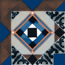 Декор (22.5x22.5) AD/ Esquina Azul - Art Deco з колекції Art Deco Bestile: кераміка й керамограніт з Алькори з 1992 року — сторінка 15