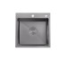 Кухонна мийка Kroner KRP Schwarze - 4545HM PVD (3.0/1.0 мм) Kroner