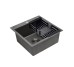 Кухонна мийка Kroner KRP Schwarze - 4545HM PVD (3.0/1.0 мм) Kroner