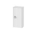 WHITE TULIP Шкаф для ванной права 40х88 см White High Gloss Lacquer, ручка хром (WT1323R8585)