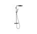 Душевая система Pulsify S Puro Showerpipe 260 1jet EcoSmart из Ecostat Fine, Brushed Black (24223340)