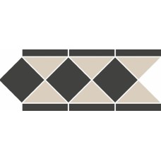 Бордюр Black Border 19x42.2 Portree Top Cer з колекції Portree Portree Керамическая плитка TopCer