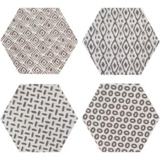 Вставка Hex Texture Mix 4 8.5x8.5 Backstage з колекції Backstage Backstage Керамічна плитка Flaviker — сторінка 3