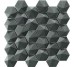 Мозаика (34x32.6) 3D Hex Smoke - Nordik из коллекции Nordik Natucer