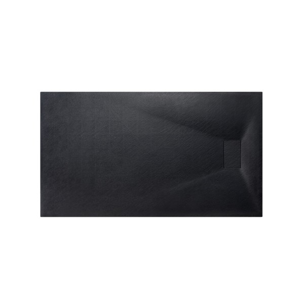 Піддон прямокутний VEXO BLACK 120х90 чорний + сифон
