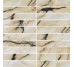 Мозаїка (30x30) 727508 Paonazzetto Mos. Nat.3X15 - I Bianchi di Rex з колекції Gold REX