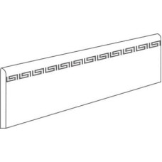 Плінтус Battiscopa Black 8x39.4 Palace Gold з колекції Palace Gold Palace Gold Керамическая плитка Versace