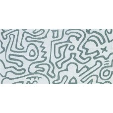 Декор (23.7x47.8) 16343- Decoroshapesbwhiterettificato - The Wall з колекції The Wall