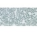 Декор (23.7x47.8) 16343- Decoroshapesbwhiterettificato - The Wall з колекції The Wall Settecento