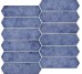 Плитка Mini Crayon Blue Raku 3.7x13.6 Love Affairs Wow з колекції Love Affairs Wow
