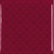 Декор Zhana Burdeos 15x15 Caprichosa з колекції Caprichosa Caprichosa Керамічна плитка Carmen
