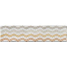 7,5x30 Chalk Decor Zig-Zag Beige-Chalk з колекції Chalk 7,5x30 Chalk Decor Zig-Zag Beige-Chalk з колекції Chalk