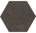 Плитка (24x27.7) 1047328 Hexagon Black - Docklands з колекції Docklands Serenissima