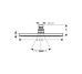 Верхній душ Raindance S 240 Showerpipe PowderRain 1jet, Brushed Bronze (27623140)