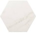 Плитка (17.5x20) 23101 Carrara hexagon Eq-3 - Carrara из коллекции Carrara Equipe