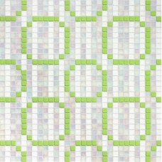 Мозаїка (32.2x32.2) Rings New Green - Decori 20 з колекції Decori 20 Decori 20
