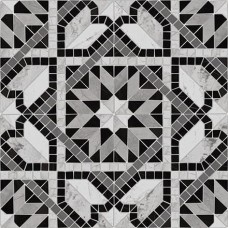 Декор Cilena PR Negro 43.5x43.5 Via Appia из коллекции Via Appia Via Appia Керамическая плитка Vives