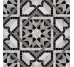 Декор Cilena PR Negro 43.5x43.5 Via Appia Vives з колекції Via Appia Vives