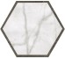 Плитка (21.6x25) fLVE Roma Deco Esagono Calacatta Imperiale - Roma з колекції Roma FAP