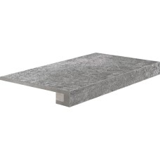 Сходинка (33x60) 64330 Gradino Costa Retta Dark Grey - Castle з колекції Castle Сходинка (33x60) 64330 Gradino Costa Retta Dark Grey - Castle з колекції Castle