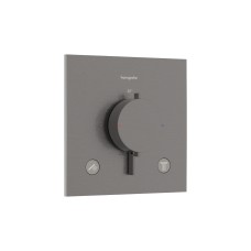 Термостат прихованого монтажу Ecostat Comfort E на 2 функції Brushed Black Chrome (33711340)