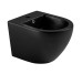 LESNA BLACK біде підвісне 49,5*37*32,5 см, чорне матове