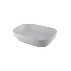 LOUNGE FLUID, Умывальник на столешницу 56x39 см, без перелива, white (100372791)