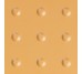 Плитка (20x20) Linha Seguranca Ouro Tactile - Kerabraille з колекції Kerabraille Aleluia