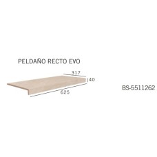 Ступінь 31,7*62,5 Peldano Evolution Recto Evo Beige Stone 5511262