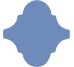 Плитка 15x15 Bondi/Gloss Arabesque Blue-Bondi з колекції Bondi Bestile