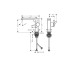 Смеситель Tecturis E 110 Fine CoolStart push-open для умывальника Chrome (73024000)