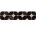 Бордюр Tira PR Negro 10.8x43.5 Iliada Vives з колекції Iliada Vives