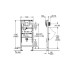 Інсталяція для пісуара Rapid SL (38786001), Grohe Grohe