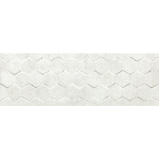 Плитка стінова Universal White Hexagon RECT 250x750x9 Ceramika Color