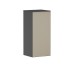 Полупенал Xevolos E 890/400/360 левый, Slate Matt Grey/Front Patterned Bronze (54214390)